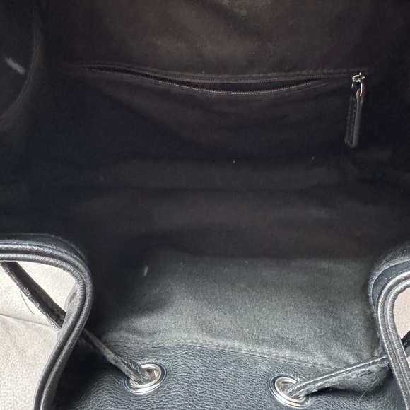 Calvin Klein Black Drawstring Backpack - Picture 3 of 4